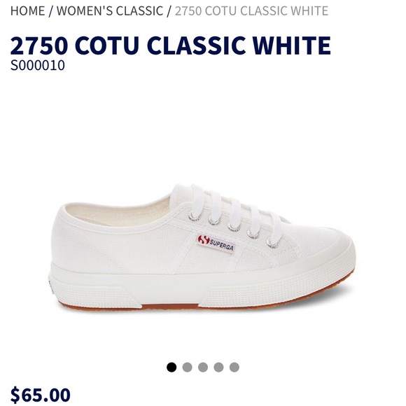 superga shoe size chart